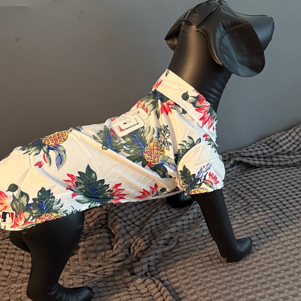 San Diego Padres Hawaiian Dog Shirt